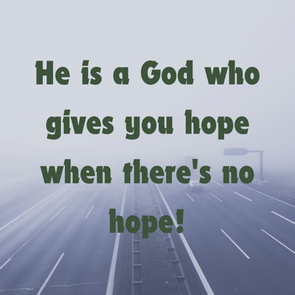 Hope On The Lord!