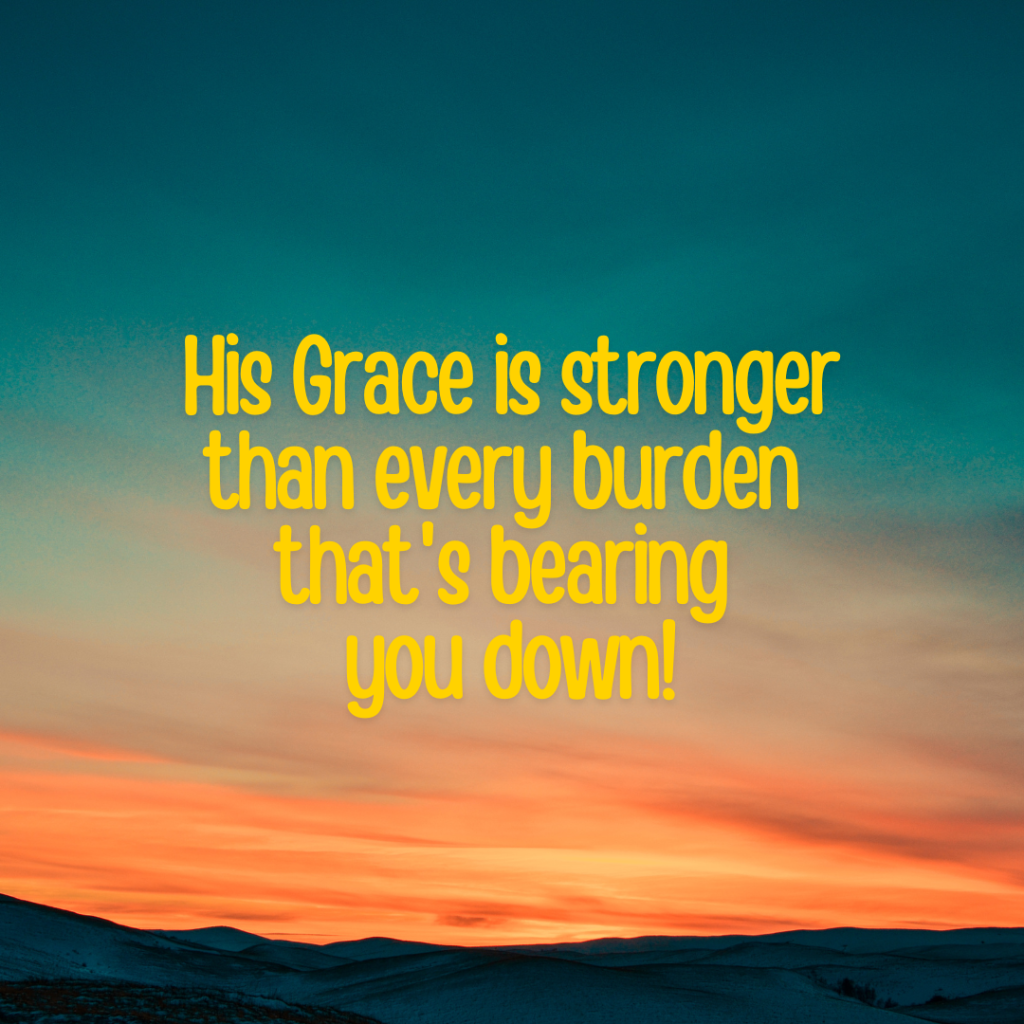 Stand Strong In His Grace!