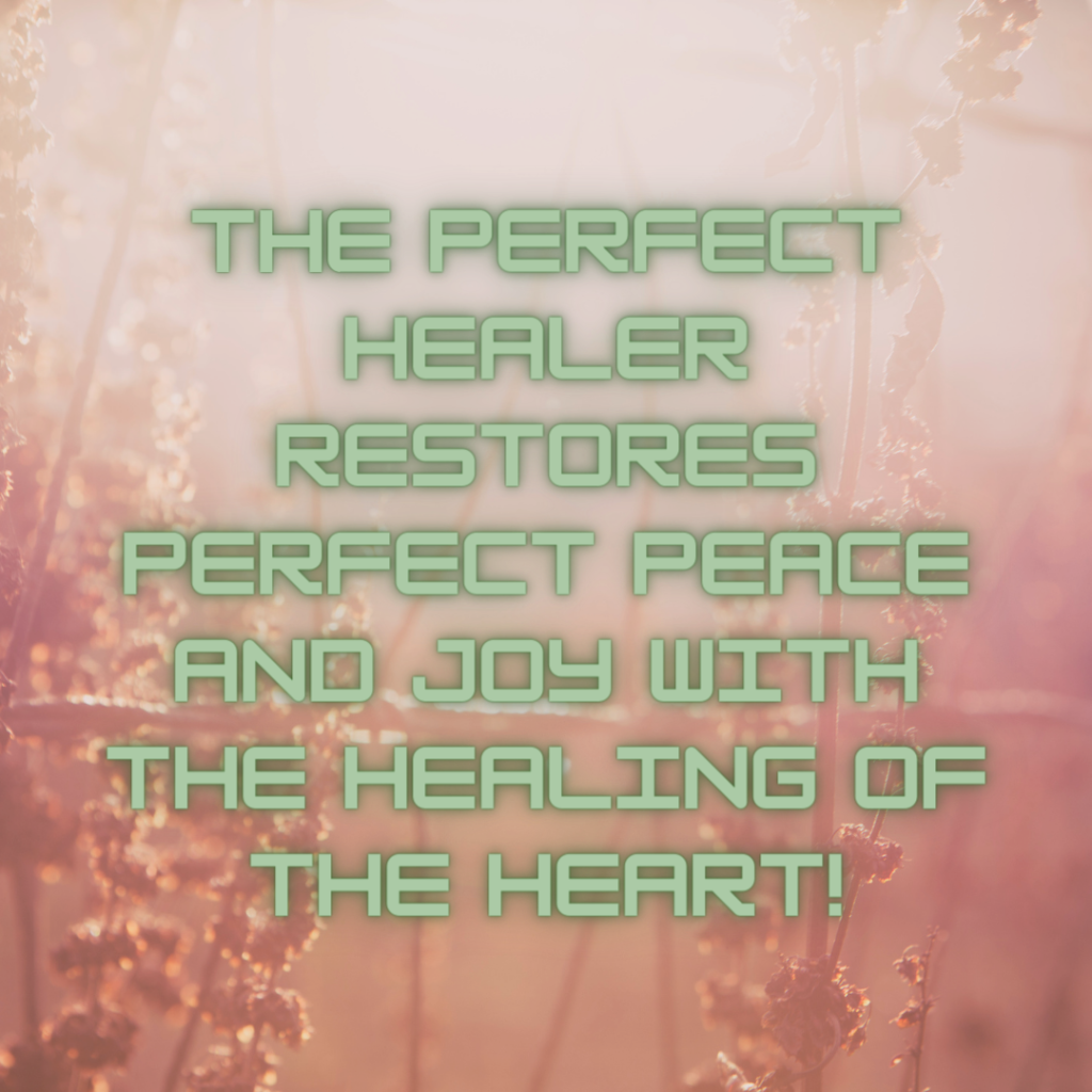 The Perfect Healer!